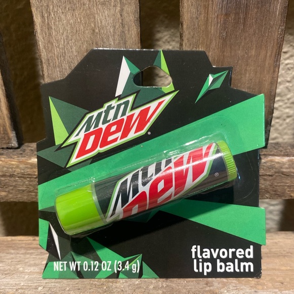 Mountain Dew Lip Balm Set of 4, 1 Humongous, 2 Regular 1 Mini Sized Lip Balm Set - Picture 10 of 16